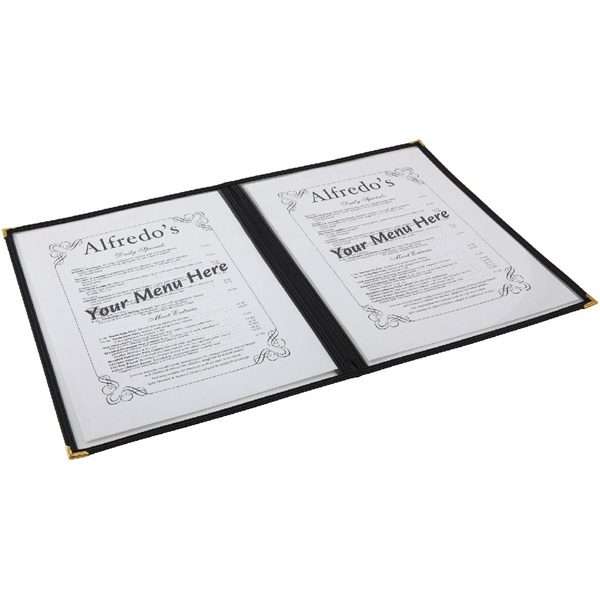 American Style Clear Menu Holder – 2 Page