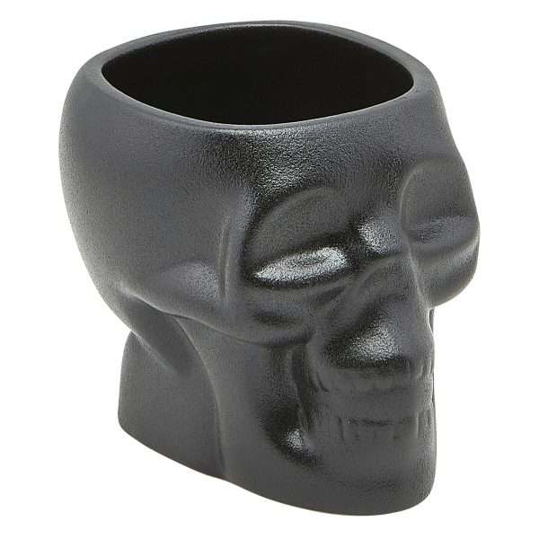 Genware Cast Iron Effect Skull Tiki Mug 40cl/14oz QTY:6