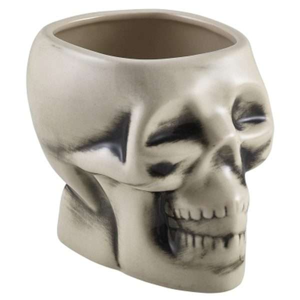 Genware White Skull Tiki Mug 40cl/14oz QTY:6