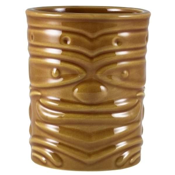 Genware Brown Tiki Mug 36cl/12.75oz QTY:4