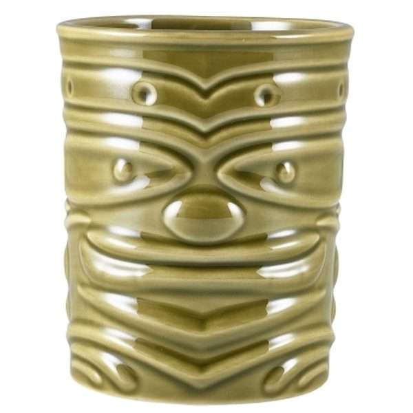 Genware Green Tiki Mug 36cl/12.75oz QTY:4