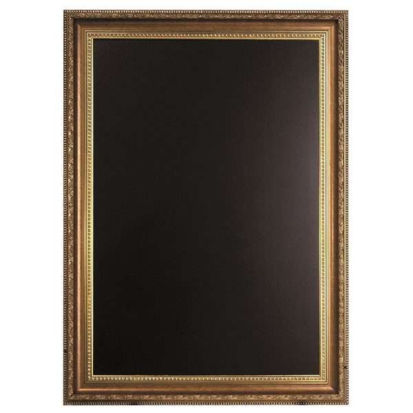 Gold Chalk Board 85 X 65cm