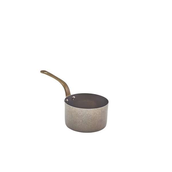 GenWare Vintage Steel Mini Sauce Pan 9 x 5.25cm QTY:6