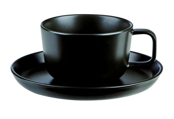 Costa Verde Nordika Black Saucer 17cm QTY: 12