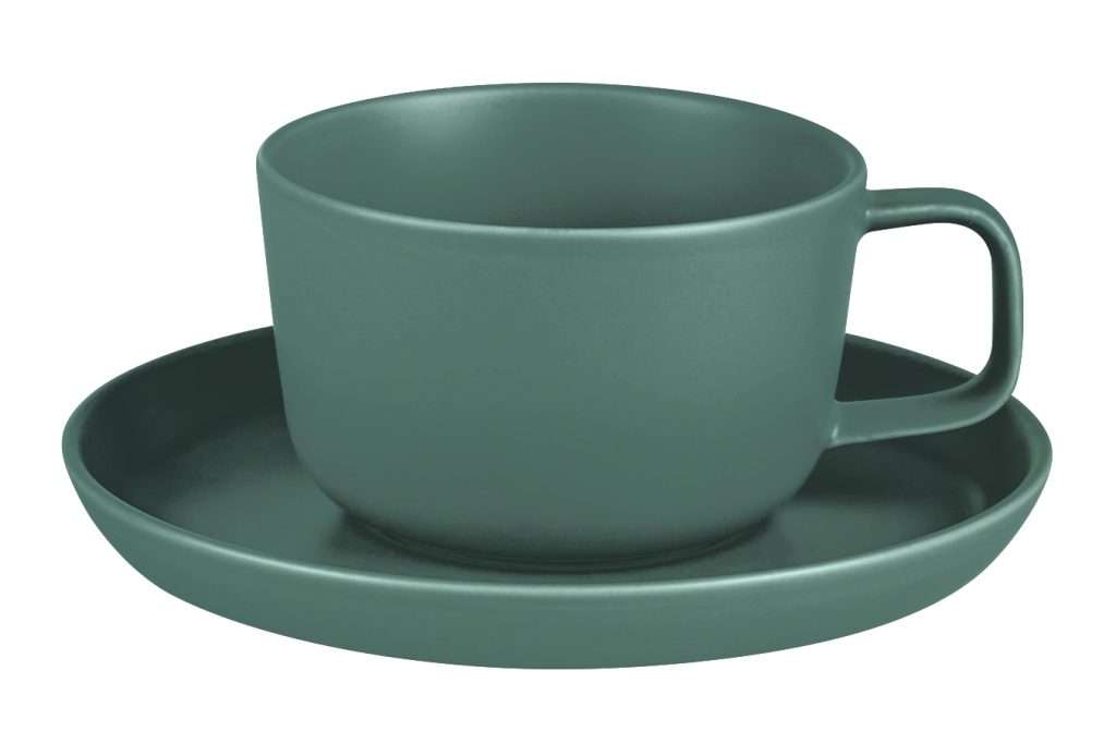 Costa Verde Nordika Grey Saucer 17cm QTY: 12