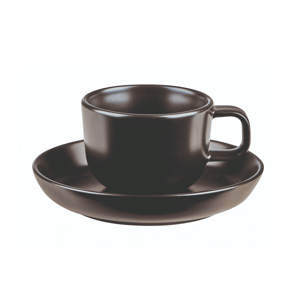 Costa Verde Nordika Black Saucer 12cm QTY: 12