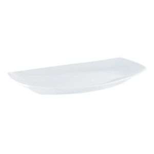 Porcelite Convex Oval Plate 28x16cm/11×6.25″ QTY: 6