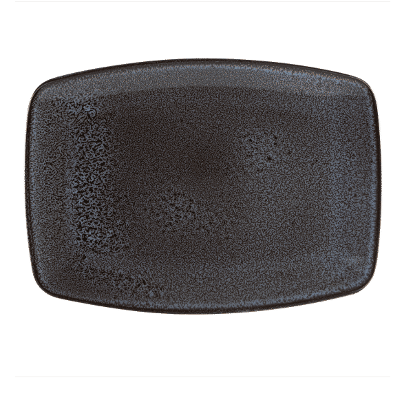 Aura by Porcelite Earth Rectangular Plate 27cm QTY: 6