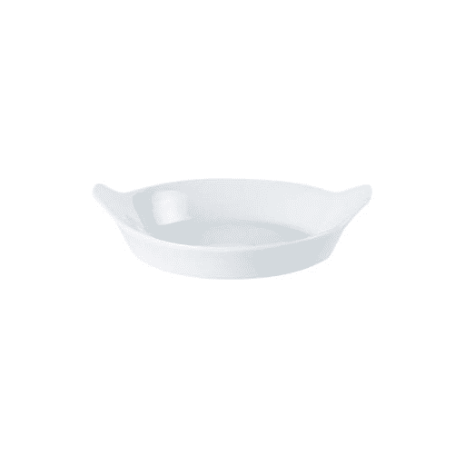 Porcelite Round Eared Dish 13cm/5.25″ QTY: 6