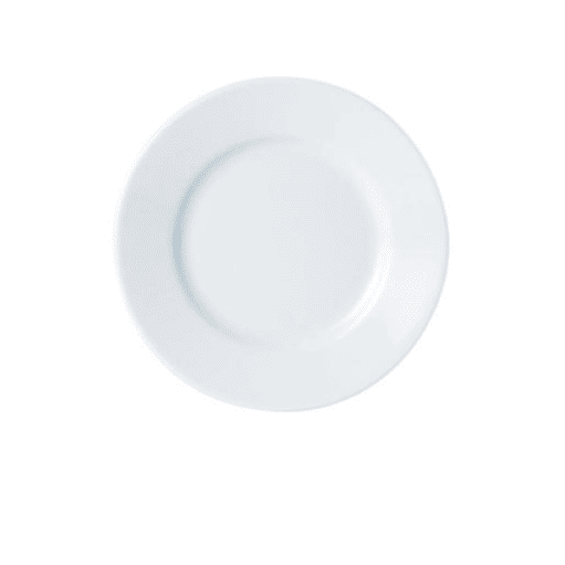 Porcelite Winged Plate 17cm/6.5″ QTY: 6