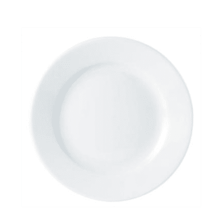 Porcelite Winged Plate 26cm/10.25″ QTY: 6