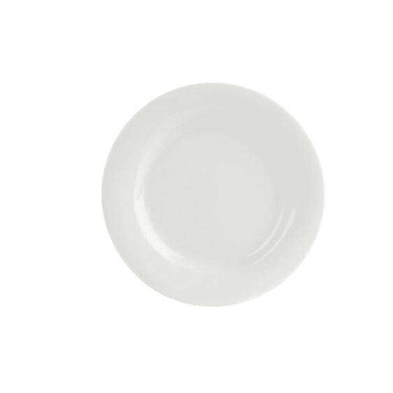 Porcelite Banquet Wide Rim Plate 20cm/8″ QTY: 6