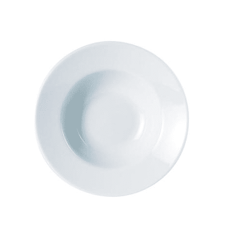 Porcelite Winged Pasta/Soup Plate 25cm/10″ 48cl/17oz QTY: 6