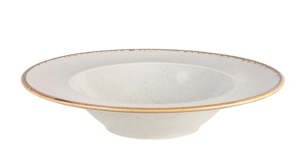 Seasons by Porcelite Stone Pasta Plate 30cm QTY: 6