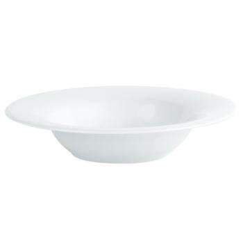 Porcelite Banquet Winged Pasta Plate 25cm/10″ 48cl/17oz QTY: 6