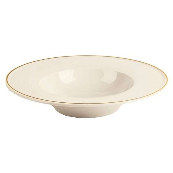 Porland Academy Line Gold Band Pasta Plate 25cm QTY: 6