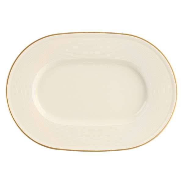 Porland Academy Line Gold Band Plate 31cm QTY: 6