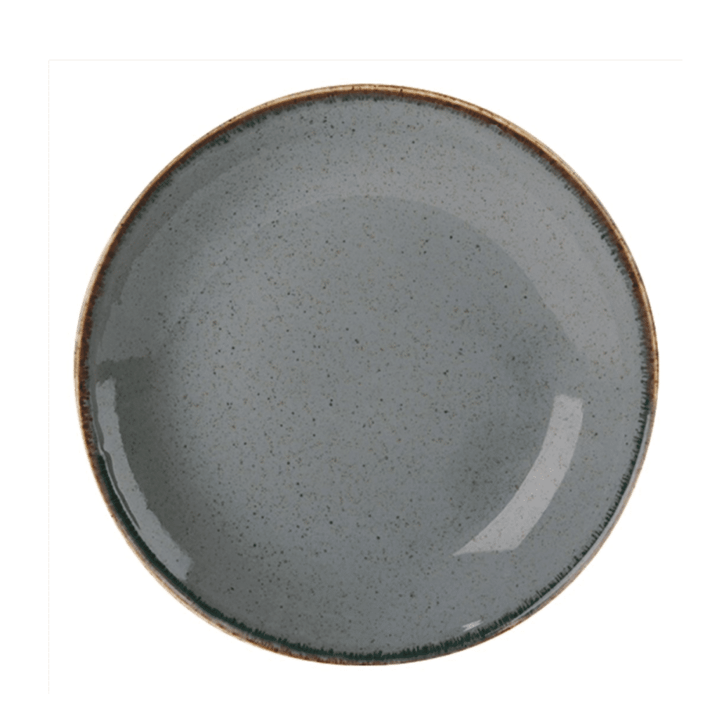 Seasons by Porcelite Storm Coupe Plate 24cm QTY: 6