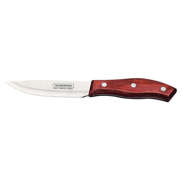 Tramontina Swan Jumbo Steak Knife Pointed Tip PWR (DOZEN) QTY: 12