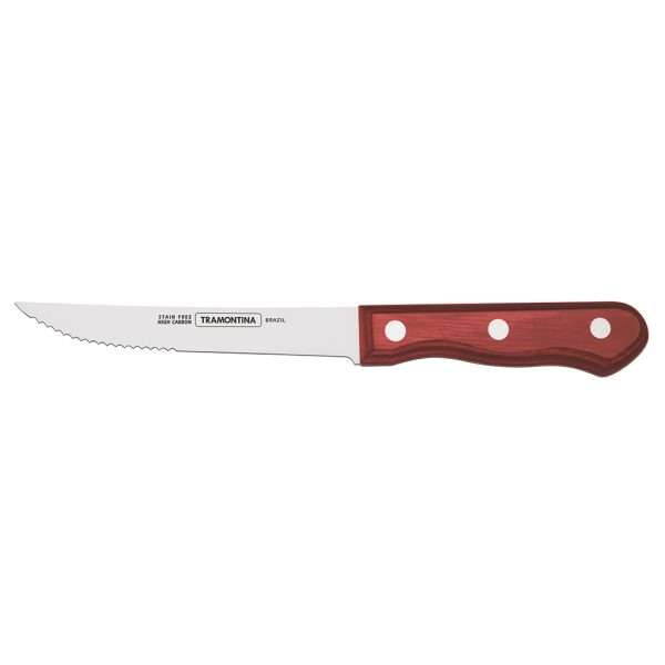 Tramontina Steak Knife Full Tang PWR (DOZEN) QTY: 12