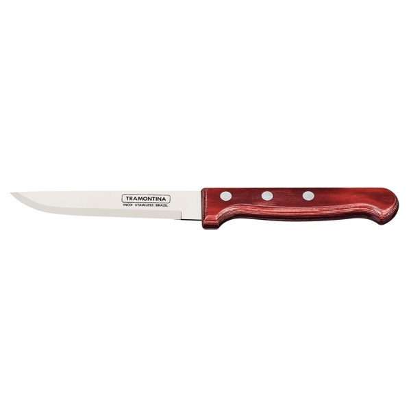 Tramontina Steak Knife Smooth Blade PWR (DOZEN) QTY: 12