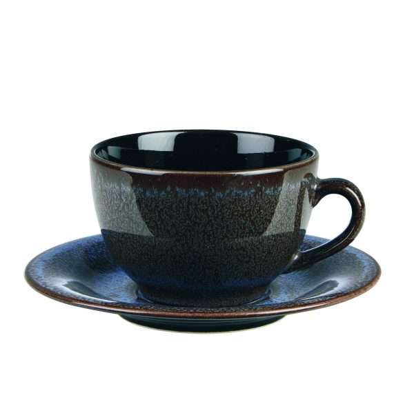 Aura by Porcelite Earth Bowl Shaped Cup 10.5oz/30cl QTY: 6