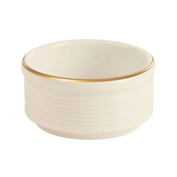Academy Line Gold Band Dip Pot 6cm QTY: 6
