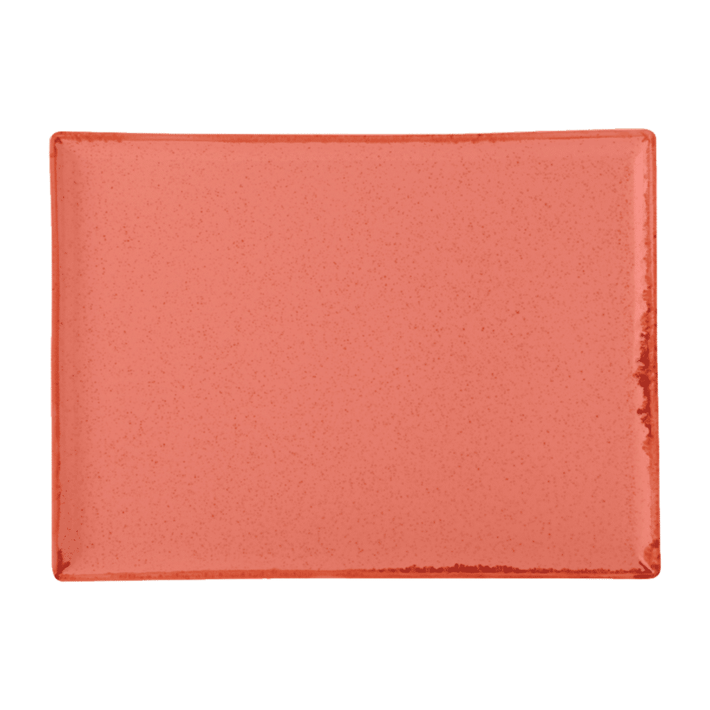 Seasons by Porcelite Coral Rectangular Platter 27x20cm/10.75×8.25″ QTY: 6