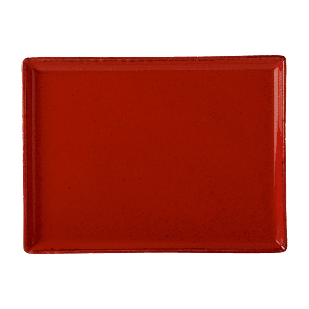 Seasons by Porcelite Magma Rectangular Platter 27x20cm/10.75×8.25″ QTY: 6