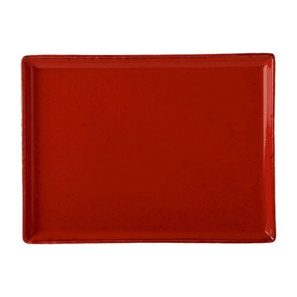 Seasons by Porcelite Magma Rectangular Platter 27x20cm/10.75×8.25″ QTY: 6