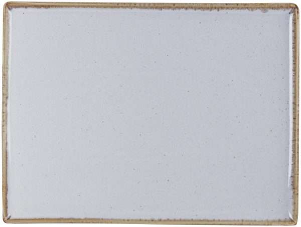 Seasons by Porcelite Stone Rectangular Platter 27x20cm/10.75×8.25″ QTY: 6