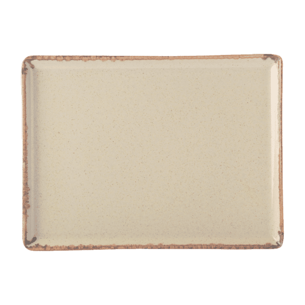 Seasons by Porcelite Wheat Rectangular Platter 27x20cm/10.75×8.25″ QTY: 6