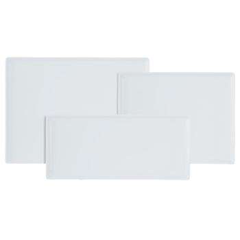 Porcelite Rectangular Platter 35×15.5cm/13.75″x6″ QTY: 6
