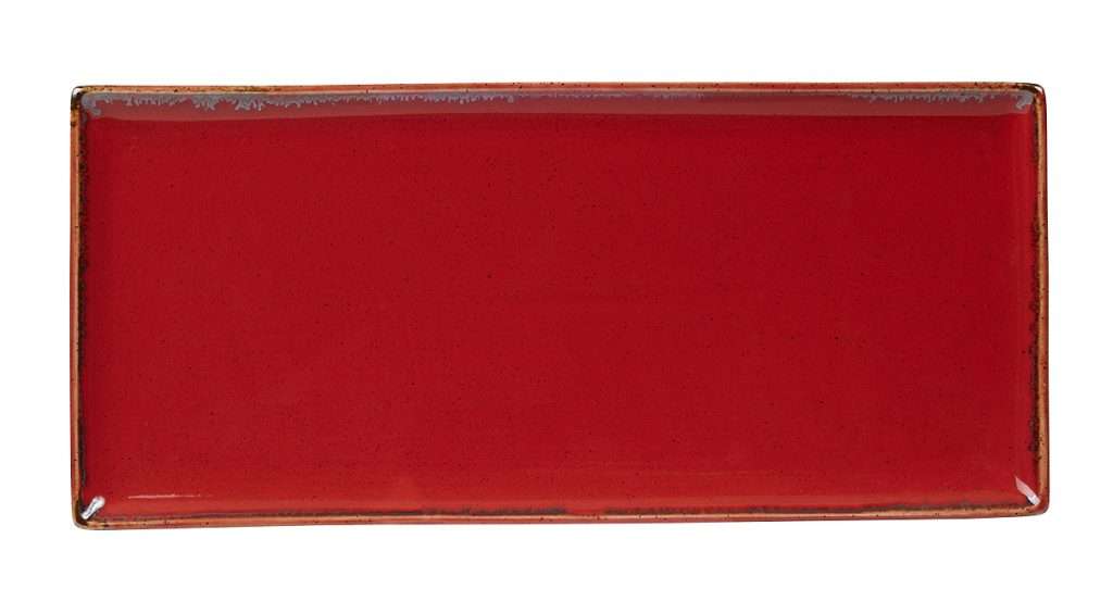 Seasons by Porcelite Magma Rectangular Platter 35×15.5cm/13.75″x6″ QTY: 6