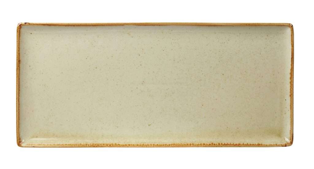 Seasons by Porcelite Wheat Rectangular Platter 35×15.5cm/13.75″x6″ QTY: 6