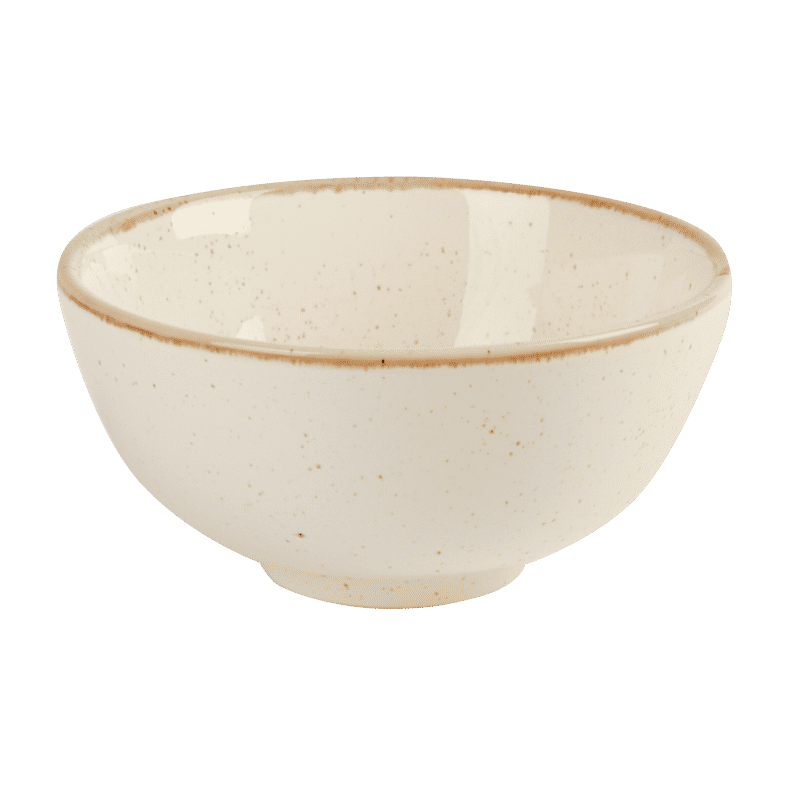 362913OA Seasons by Porcelite Oatmeal Rice Bowl 13cm QTY: 6