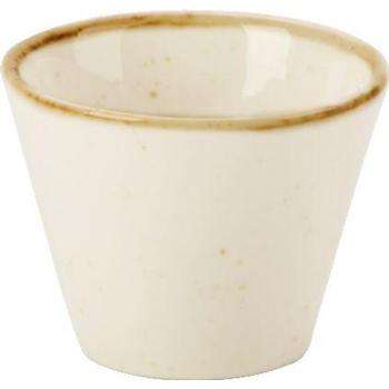 Seasons by Porcelite Oatmeal Conic Bowl 5.5cm/2.25″ 5cl/1.75″ QTY: 6