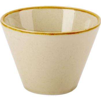 Seasons by Porcelite Wheat Conic Bowl 9cm/3.5″ 20cl/7oz QTY: 6