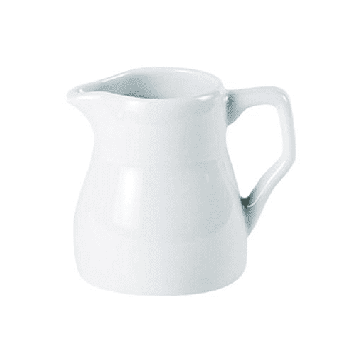 Porcelite Traditional Milk Jug 14cl/5oz QTY: 6