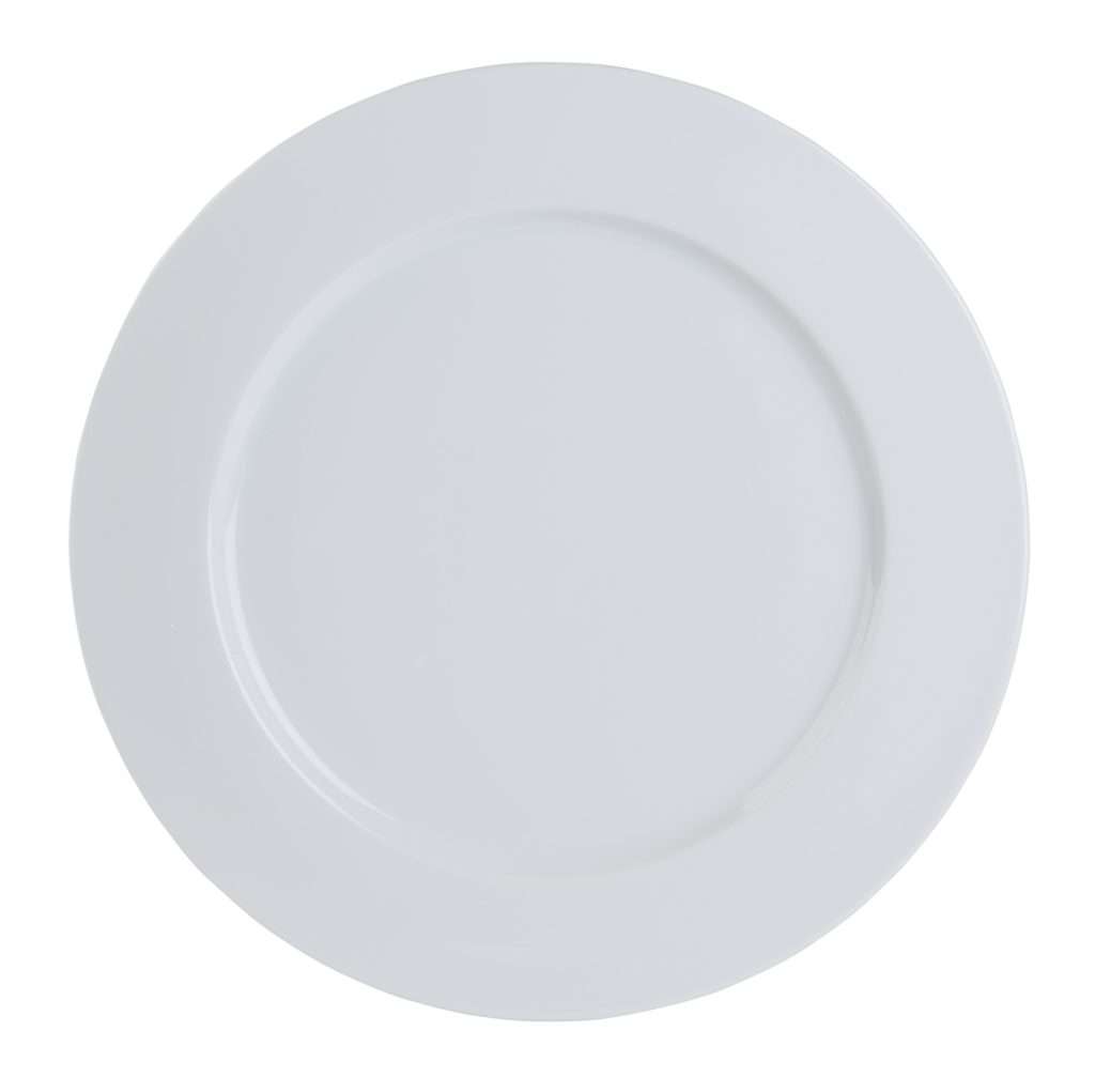 Porcelite Prestige Flat Round Platter 30cm QTY: 12