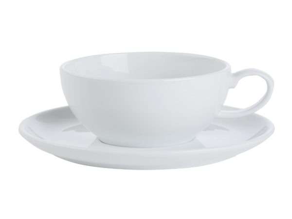 Porcelite Prestige Bowl Shaped Cup 30cl QTY: 12