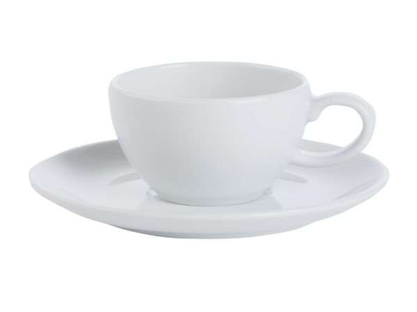 Porcelite Prestige Bowl Shaped Cup 9cl QTY: 12