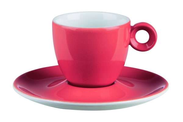 Costa Verde Red Espresso Cup 3oz QTY: 12