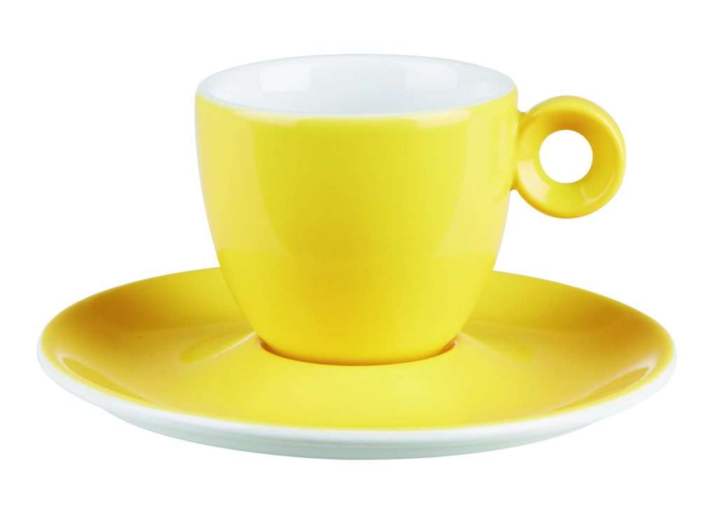 Costa Verde Yellow Espresso Cup 3oz QTY: 12