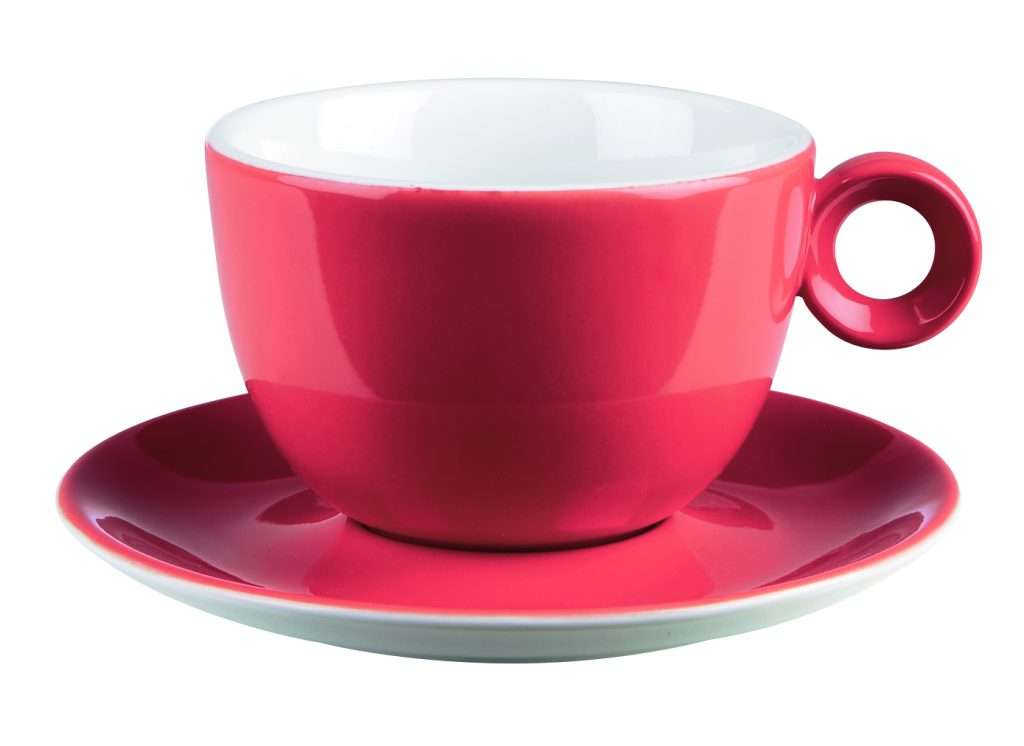 Costa Verde Red Saucer 16cm QTY: 6