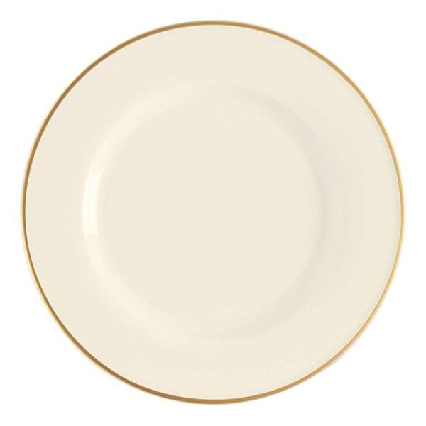 Academy Academy Event Gold Band Flat Plate 20cm/8″ QTY: 6