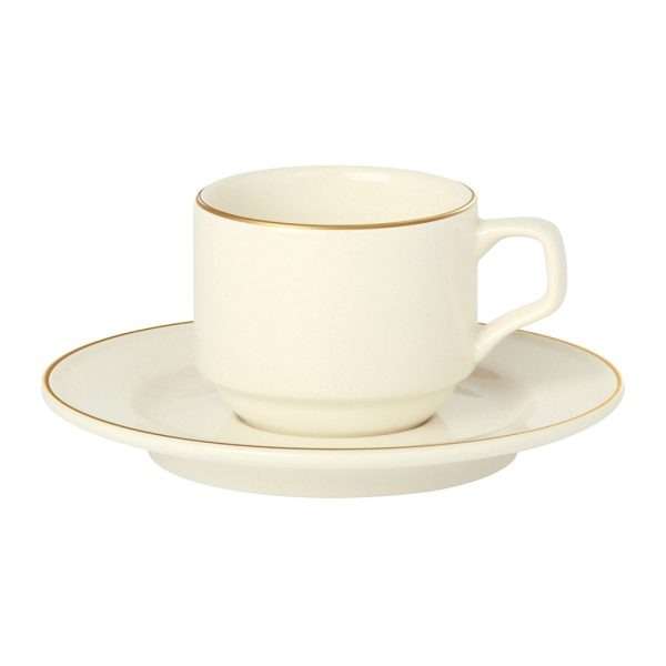 Academy Academy Event Gold Band Espresso Cup 90ml QTY: 6