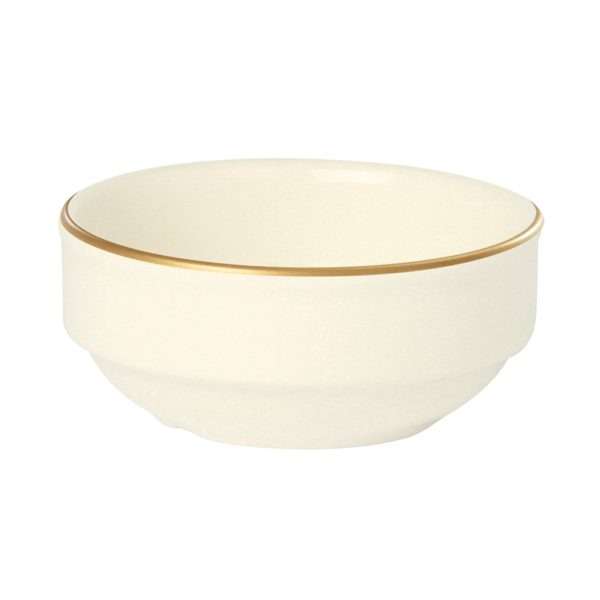 Academy Academy Event Gold Band Stacking Butter/Dip Dish 8cm QTY: 6