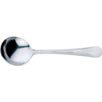 Cutlery – 18/0 Parish Bead Soup Spoon DOZEN QTY: 12