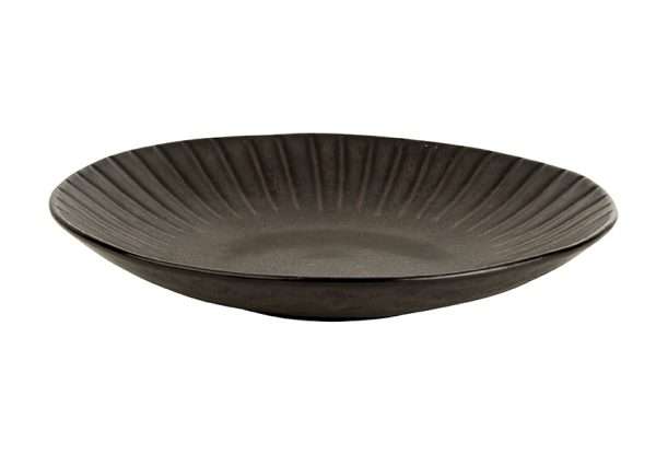 Rustico Flint Reactive Coupe Bowl 26.5cm QTY: 4